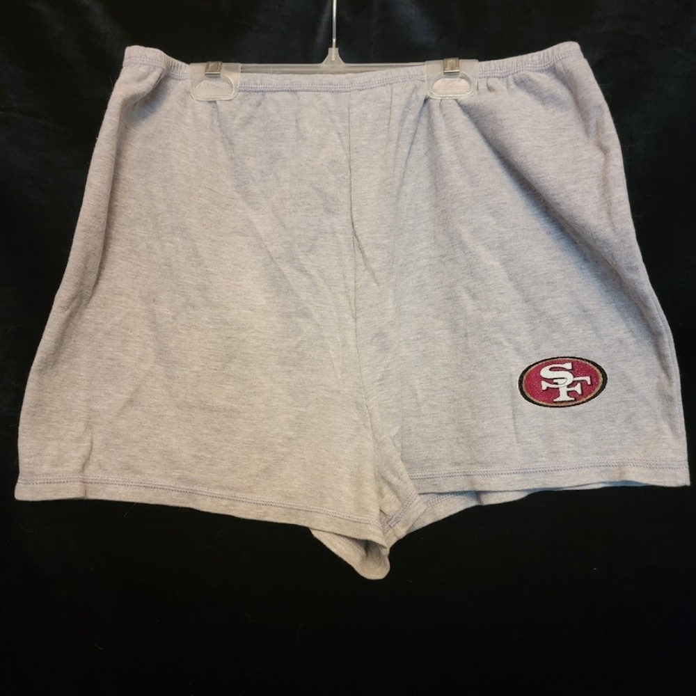 San Francisco 49ers Women's Concepts Sport Gray Shorts - Size XL